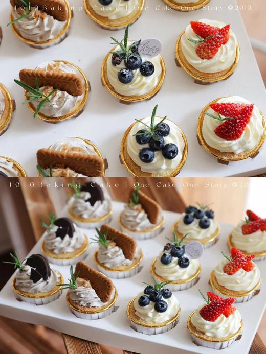 「森系·主题cupcake·12个装/盒」北海道配方有内馅·100%动物奶油（提前24小时预订） 商品图2