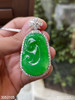 老坑冰艳绿如意吊坠【3052105】具体价格微信咨询 商品缩略图0