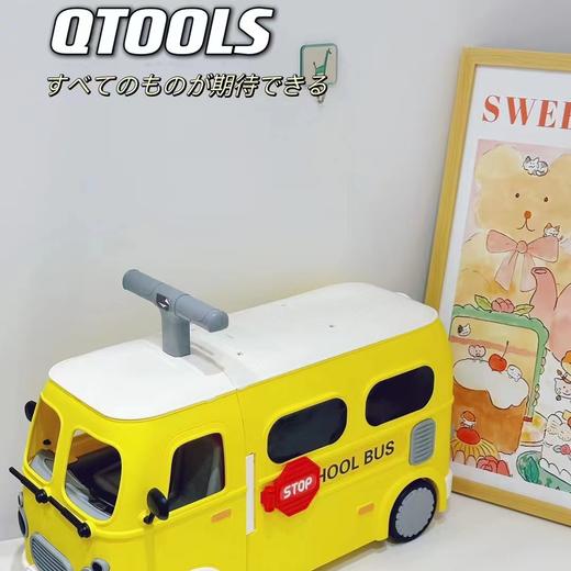 儿童滑行巴士场景车百变校车可乘骑学校套装女孩过家家玩具小演员 商品图4