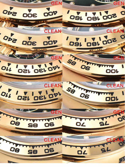 C厂CleaN厂劳力士红针金迪M116508-0009复刻手表深度对比测评 商品图2