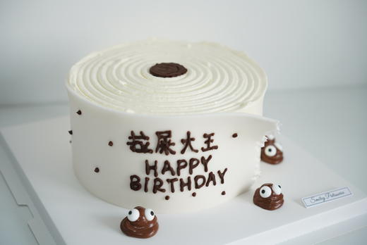 手绘奶油蛋糕 | 鲜果原味奶油 - 拉屎大王 商品图2