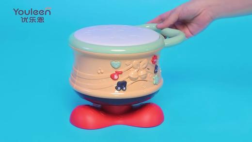 优乐恩手拍鼓宝宝音乐益智玩具婴儿早教多功能乐器钢琴小孩拍拍鼓 商品图6