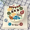 翻糖心愿贴，双层夹心蛋糕，翻糖标签装饰 商品缩略图0