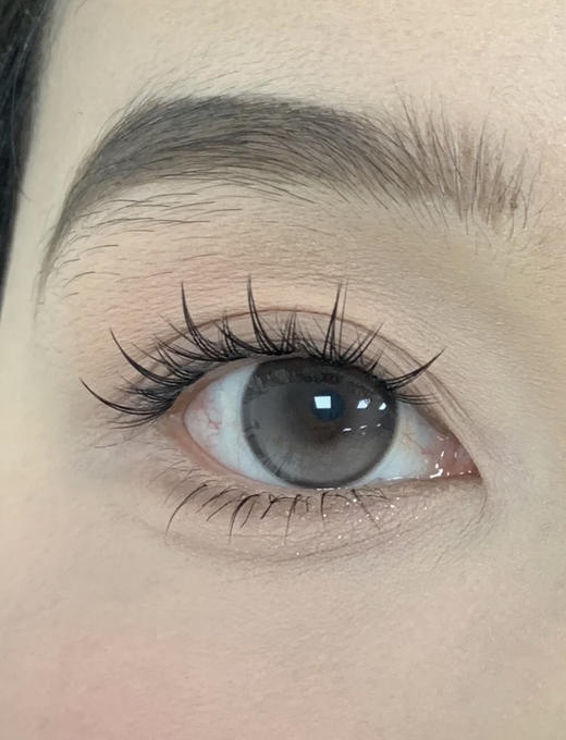 Allecon·年抛 蜜桃可可 也太爱这颗灰粉玻璃珠子；纯欲感十足/14.5/备注双眼度数 商品图2