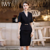 IWY/夏季气质短袖西装套裙高级感正装2023新款美容院工作服女士职业装CS1771 商品缩略图0