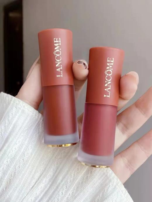 兰蔻（LANCOME）菁纯柔雾哑光裸唇釉 6ml    XAMN 商品图6
