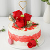 【花晨月夕蛋糕】红艳外表的加持下，散发着独特玫瑰花香，马卡龙浸润的浪漫谁有不爱呢，点燃专属蜡烛绽放美丽瞬间~（可选1/2/3磅） 商品缩略图2