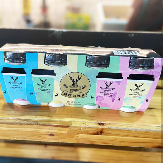 鹿角巷四连杯乳茶80g*4杯 商品图0