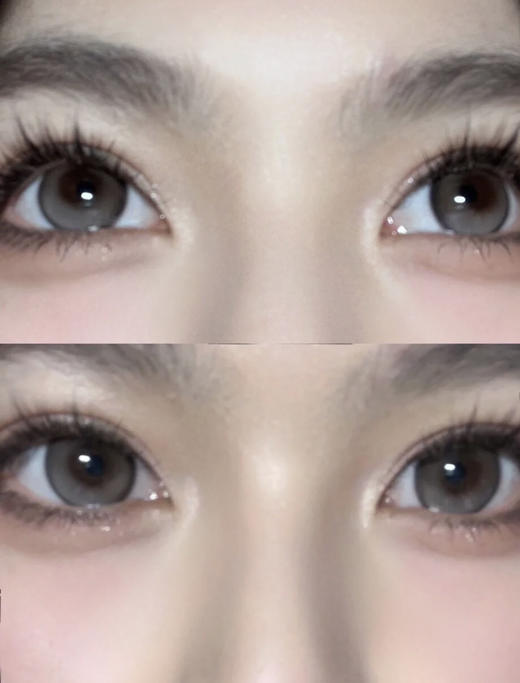 Allecon·年抛 蜜桃可可 也太爱这颗灰粉玻璃珠子；纯欲感十足/14.5/备注双眼度数 商品图3