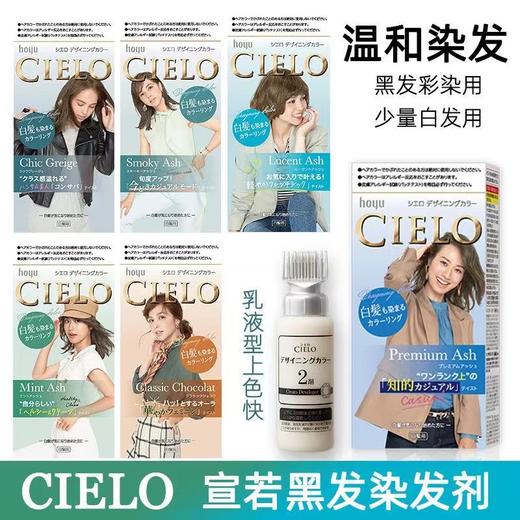 【保税仓】CIELO/宣若遮白发植物染发剂膏经典巧克力 商品图4