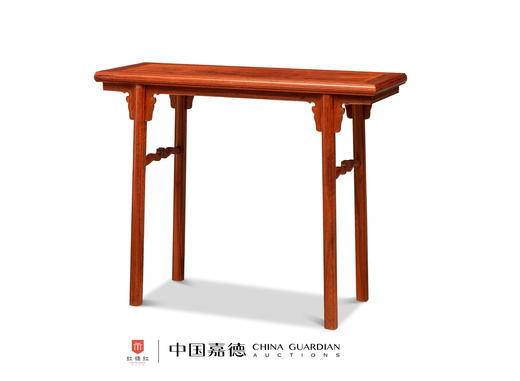 红桥红  家具严选  缅甸花梨（大果紫檀）【98 云熙 平头案】 商品图0