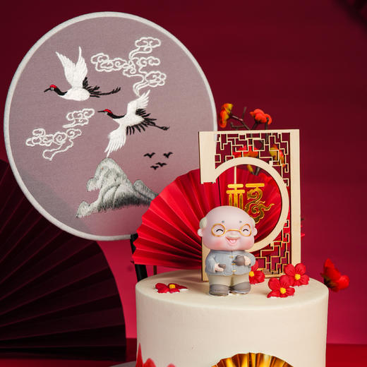 【松鹤延年】1.8磅 香草奶油芒果夹心口味 商品图2