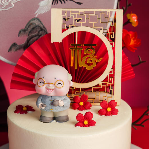 【松鹤延年】1.8磅 香草奶油芒果夹心口味 商品图3