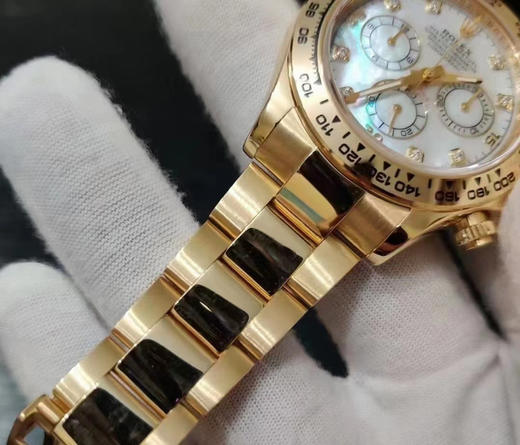 C厂CleaN厂劳力士迪通拿贝母盘款m116508-0007复刻腕表有破绽吗？C厂迪通拿复刻手表做工如何？ 商品图12