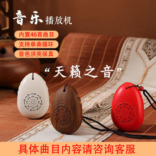 老人师兄修行跟念播放机46首经典单曲循环便携挂脖音乐唱机 商品图0