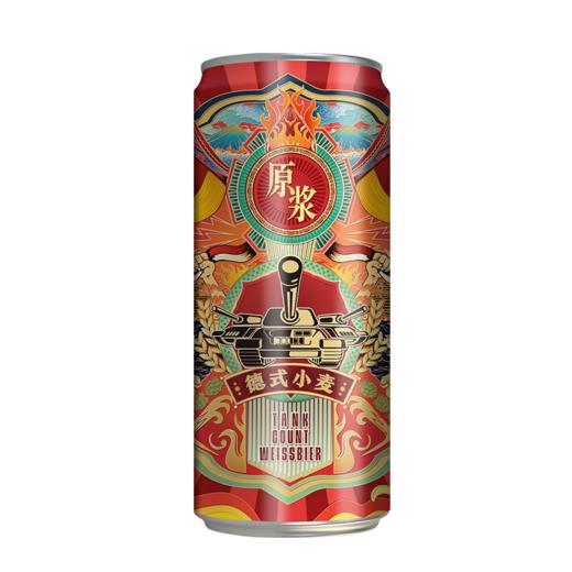 坦克伯爵德式原浆小麦精酿白啤酒 1L*4桶整箱 商品图1