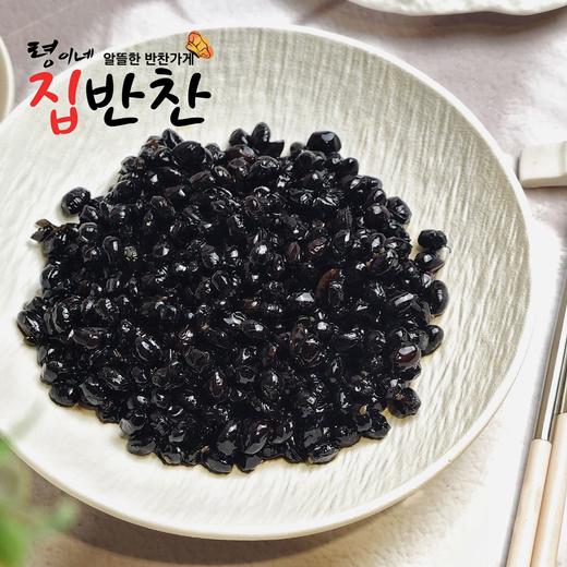玲儿家小菜 酱黑豆500g 령이네반찬 검은콩조림500g 商品图0