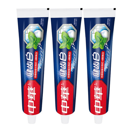 中华健齿白清新薄荷味牙膏200g（806057） 商品图3