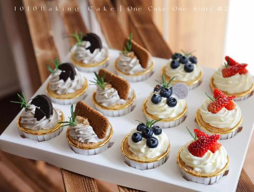 「森系·主题cupcake·12个装/盒」北海道配方有内馅·100%动物奶油（提前24小时预订） 商品图4