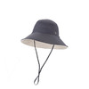 蕉下穹顶系列双面防晒渔夫帽-远山灰米色 商品缩略图0