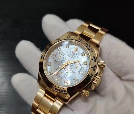 C厂CleaN厂劳力士迪通拿贝母盘款m116508-0007复刻腕表有破绽吗？C厂迪通拿复刻手表做工如何？ 商品图10