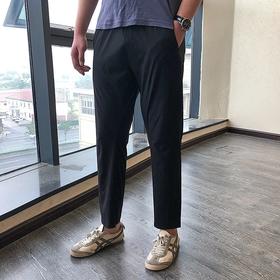 DES同款柜1000+ 男士压胶梭织运动休闲裤健身运动九分裤