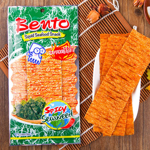 泰国拌多乐海苔味鱿鱼片20g 商品图4