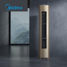 Midea/美的 空调 升级款210㎥h新风空调风语者II3匹智能中央语音无风感柜机KFR-72LWBDN8Y-YK101(1)A