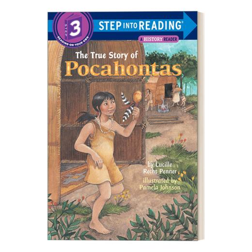 英文原版 Step into Reading 3 - The True Story of Pocahontas 风中奇缘 英文版 进口英语原版书籍 商品图1