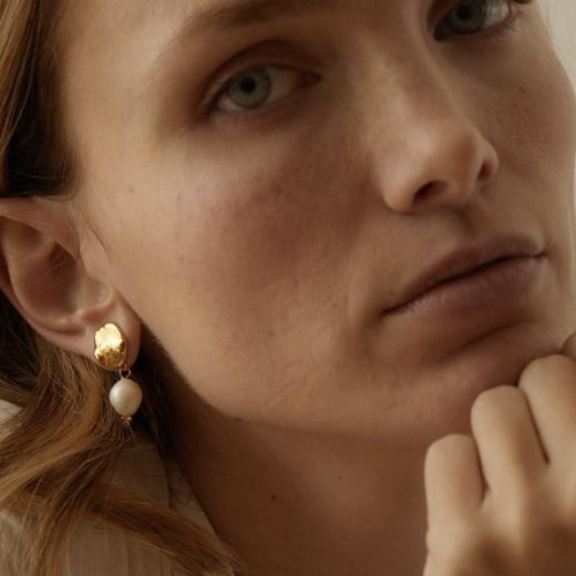 北京仓｜Elise Tsikis-Metochi-珍珠 耳环［法国设计师］ 商品图3