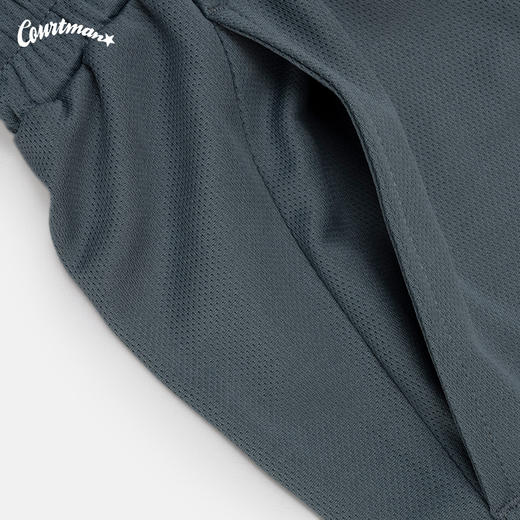 COURTMAN四分透气鸟眼篮球运动短裤男休闲宽松速干跑步训练 商品图9