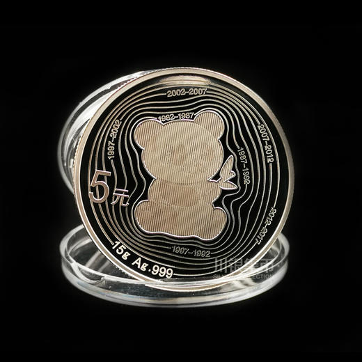 2017熊猫金币35周年纪念银币 商品图1