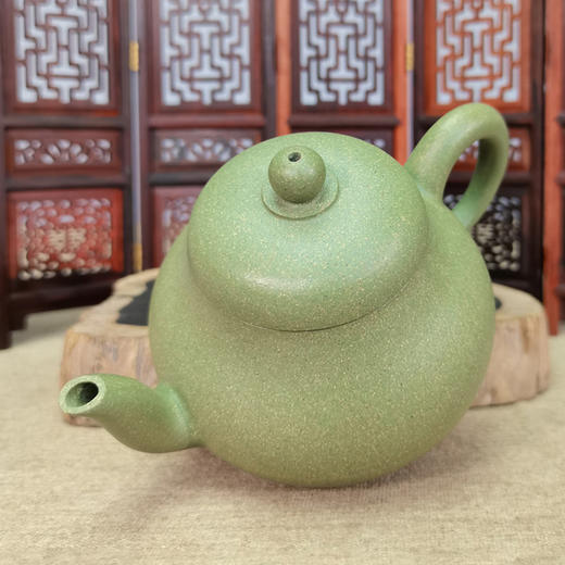 豆青泥思亭壶 商品图3