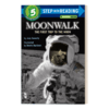 英文原版 Step Into Reading 5 - Moonwalk 月球漫步 兰登分级读物5 英文版 进口英语原版书籍 商品缩略图1