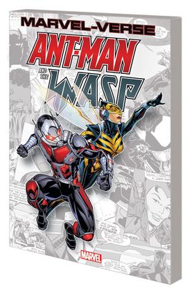 漫威宇宙：蚁人与黄蜂女 英文原版 Marvel-Verse: Ant-Man & The Wasp