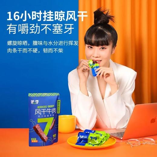 蒙都 内蒙古特产 7成干手撕风干牛肉干 250g 多种口味 商品图1