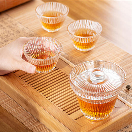 琪翔日式冰露纹茶具8件套 商品图1