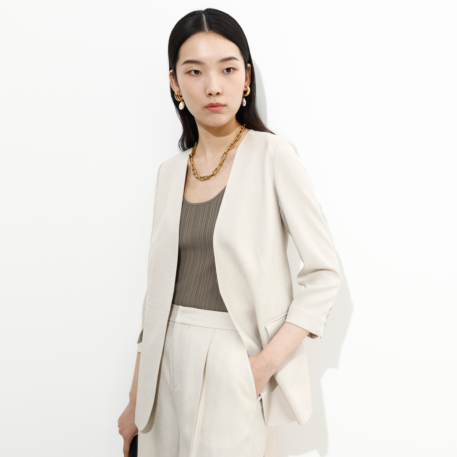 朵拉梵西针织背心F26B1343