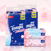 得宝（Tempo） 软抽纸樱花香味4层90抽8包抽纸餐巾纸(新旧包装随机发货) 商品缩略图0