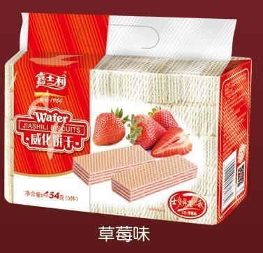 嘉士利威化饼干士多啤梨草莓味454g（6901180581782） 商品图0