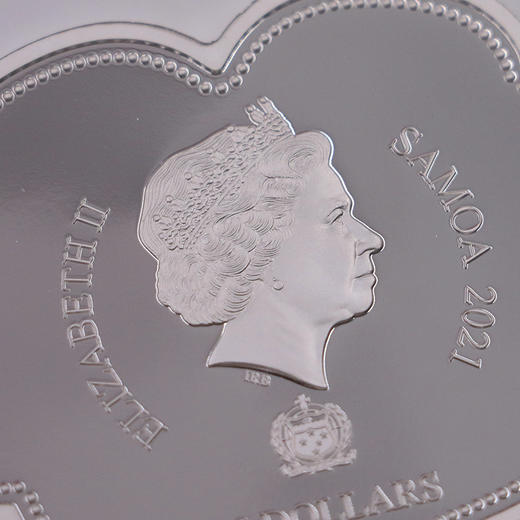 【法定货币】双龙戏珠·如意形精制2盎司纪念银币 商品图6