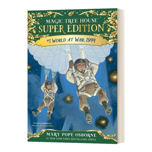 英文原版 World at War  1944 Magic Tree House Super Edition 神奇树屋超级系列 第二次世界大战 英文版 进口英语原版书籍 商品图1