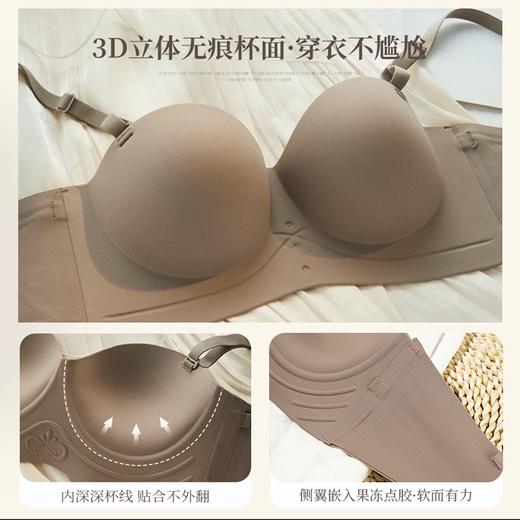 安梨口袋【无痕升杯小聚蛋内衣】3D立体圆球杯 零感软支撑 半杯设计 穿衣更好看 商品图3