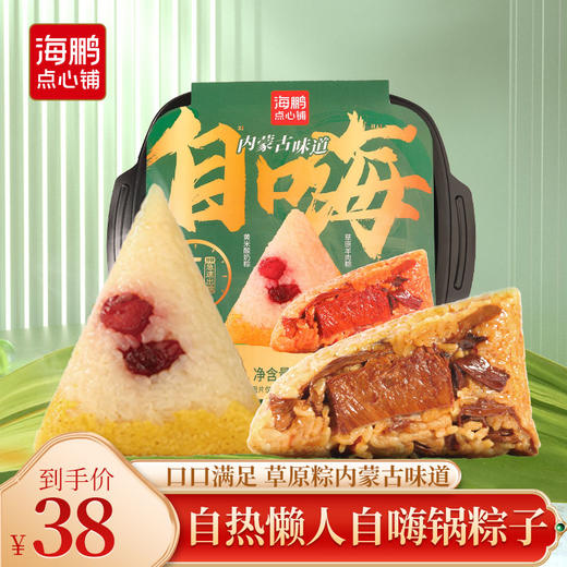 【“粽”情时刻】海鹏草原风味自嗨锅懒人粽便携带320g 商品图0