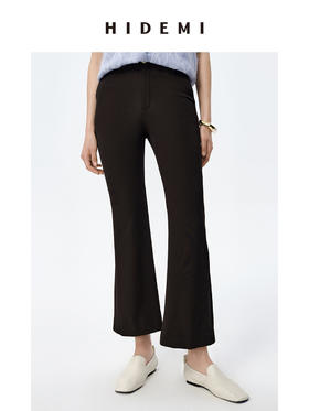 HIDEMI 超显瘦微喇叭中腰九分弹力神裤