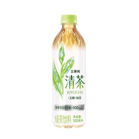 三得利清茶绿茶（无糖）500ml/瓶