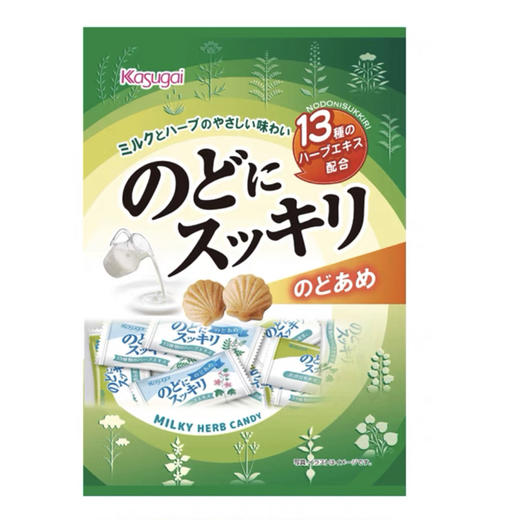 日本春日井牛奶香草味糖果77g 商品图0