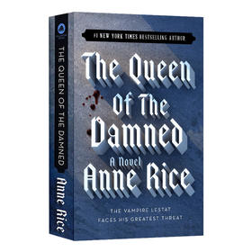 英文原版小说 The Queen of the Damned 吸血鬼女王 英文版 吸血鬼编年史3 夜访吸血鬼 进口英语原版书籍