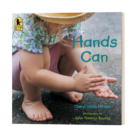 英文原版 Hands Can 手可以做的事 平装绘本 帮助幼儿动手探索世界 英文版 进口英语原版书籍