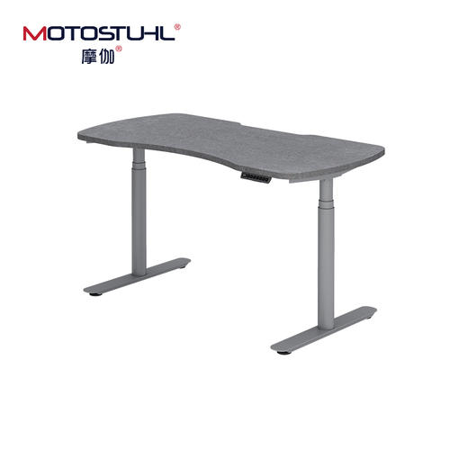 Motostuhl摩伽 Superpro双电机驱动电动升降桌木脚电脑电竞办公桌 商品图0